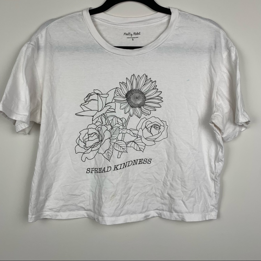 Pretty rebel crop top